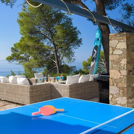 6 Chambres, Vue Sur 180°,plage Privee. Villa